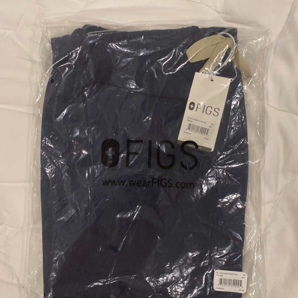 Figs men’s scrubs pant navy medium